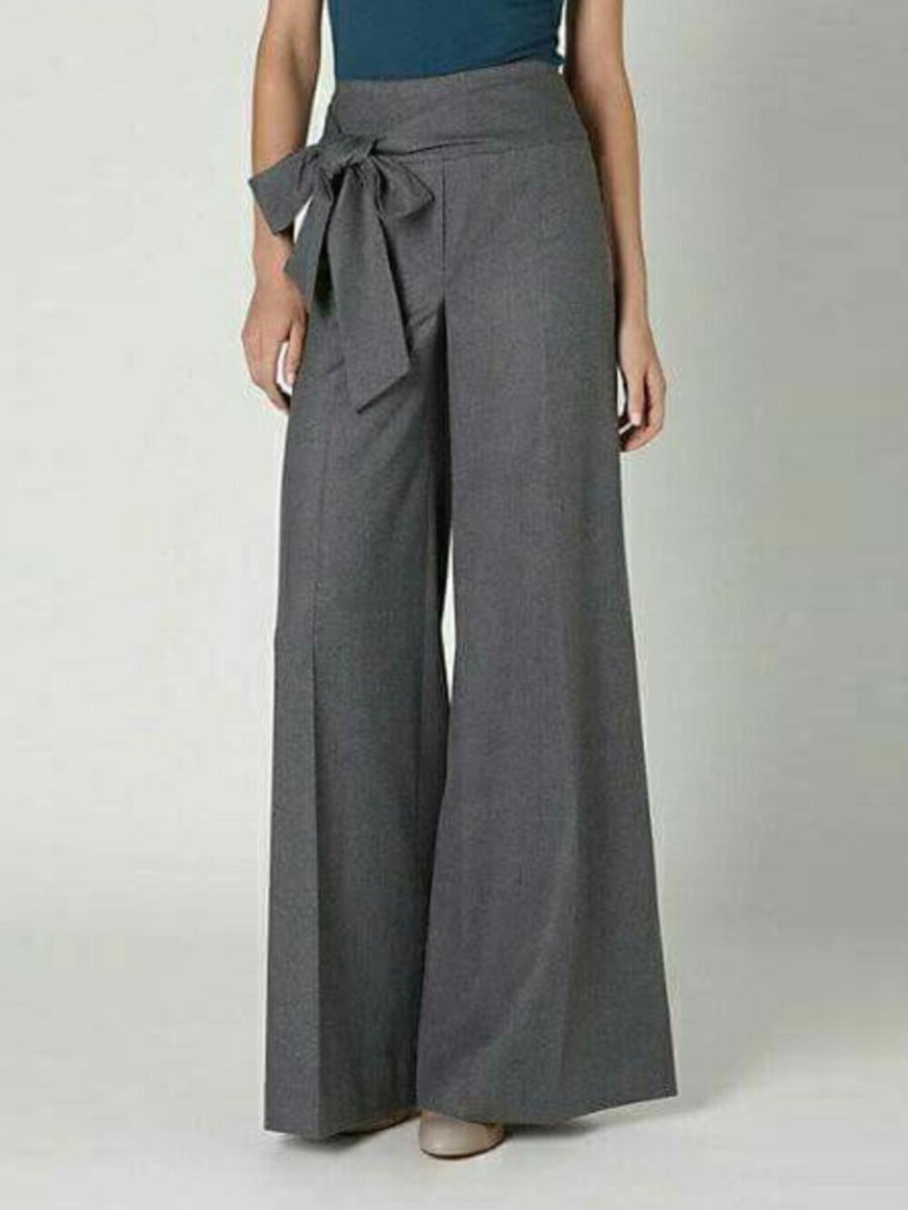 Anthropologie Elevenses Wide Leg Trousers